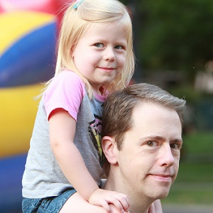 A younger Victoria & me